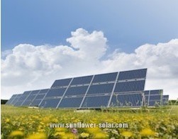 Solar Panel and solar water heater لوحة للطاقة الشمسية وسخان المياه بالطاقة الشمسية