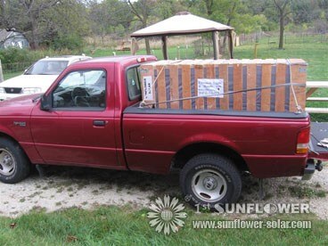 حزمة من تجميع الطاقة الشمسية