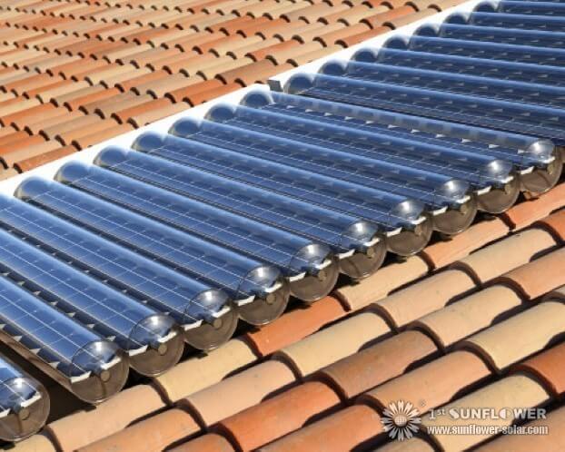 الطاقة الشمسية للمياه الساخنة