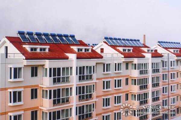 أنظمة تسخين المياه بالطاقة الشمسية