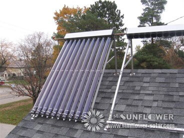 مجمع الطاقة الشمسية على السطح