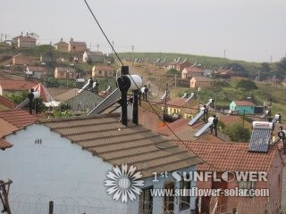 نظام تسخين المياه بالطاقة الشمسية