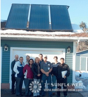 نظام التدفئة الشمسية