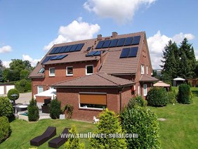 سبائك الألومنيوم المحلية سخان المياه بالطاقة الشمسية