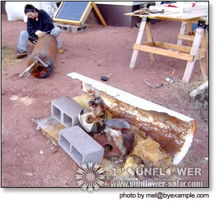 جامع تجميع الطاقة الشمسية الساخنة (1)