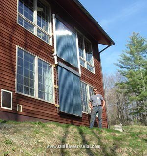 سخانات المياه بالطاقة الشمسية المنزلية