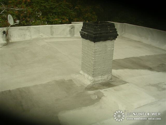 تركيب خزان المياه والسباكة لمنظومة التدفئة الشمسية (6)