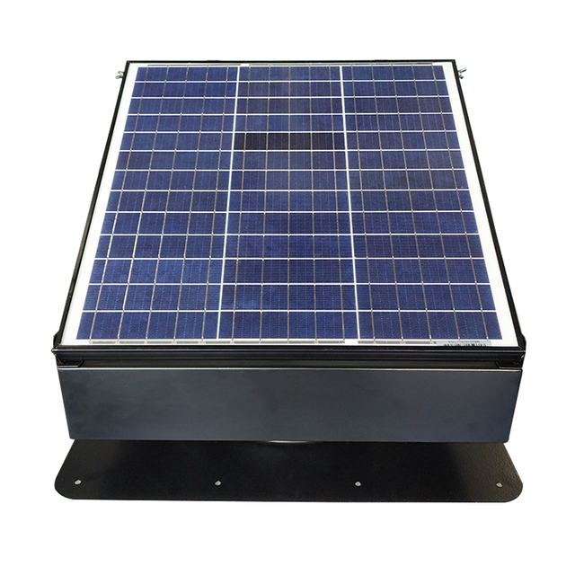 25w 30w مروحة تنفيس العلية الشمسية للمنزل