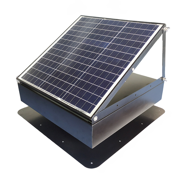 40W مروحة تنفيس العلية الشمسية للمنزل